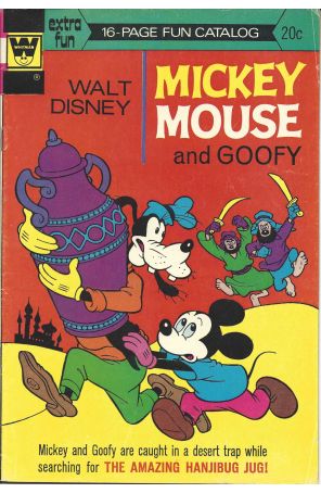 Mickey Mouse (Walt Disney's) 146A published by Gold Key with cover art by Paul Murry