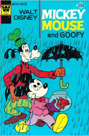 Mickey Mouse (Walt Disney's) 157A published by Gold Key with cover art by Paul Murry
