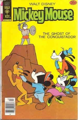 Mickey Mouse (Walt Disney's) 185 published by Gold Key with cover art by Tony Strobl
