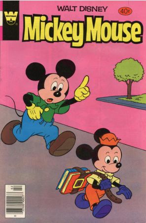 Mickey Mouse (Walt Disney's) 204A published by Gold Key