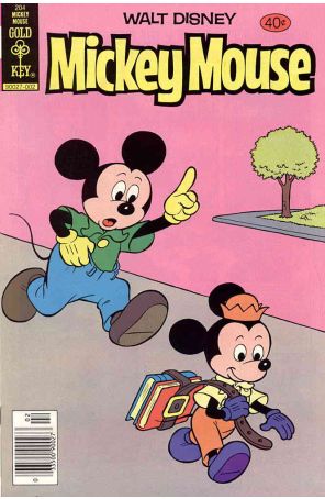 Mickey Mouse (Walt Disney's) 204 published by Gold Key
