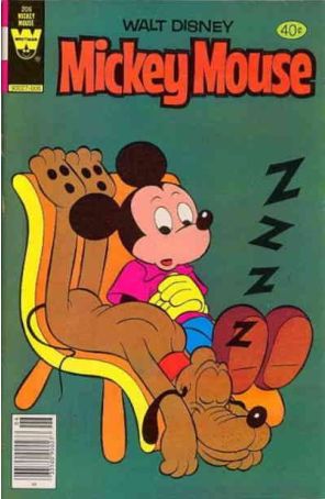 Mickey Mouse (Walt Disney's) 206 published by Whitman