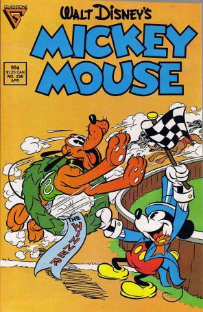 Mickey Mouse (Walt Disney's) 236 published by Gladstone with cover art by Daan Jippes