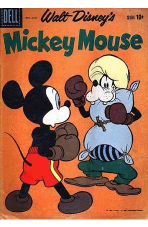 Mickey Mouse (Walt Disney's) 69 published by Dell with cover art by Paul Murry
