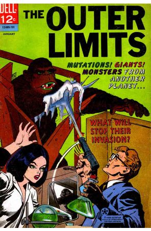 The Outer Limits 11 published by Dell with cover art by Jack Sparling