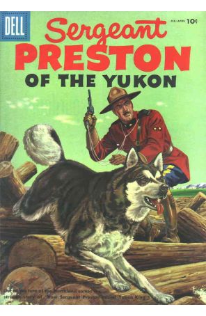 Sgt. Preston of the Yukon 18 published by Dell