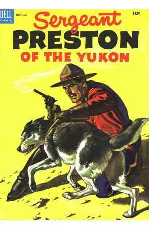 Sgt. Preston of the Yukon 9 published by Dell