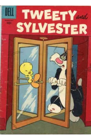 Tweety and Sylvester (1st series) 12 published by Dell
