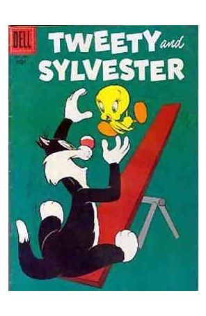 Tweety and Sylvester (1st series) 15 published by Dell