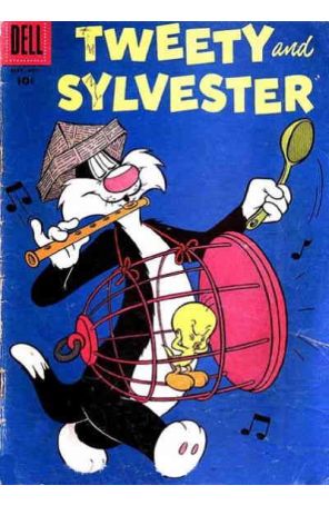 Tweety and Sylvester (1st series) 18 published by Dell