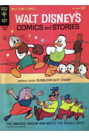 Walt Disney's Comics and Stories 282 published by Gold Key with cover art by Carl Barks