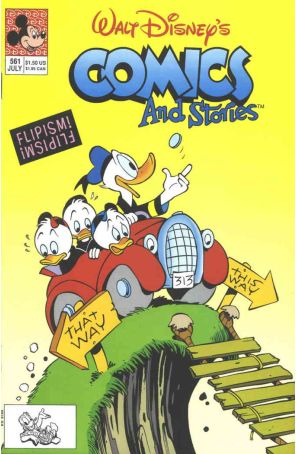 Walt Disney's Comics and Stories 561 published by Disney