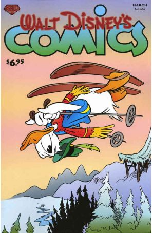 Walt Disney's Comics and Stories 666 published by Gemstone with cover art by Daan Jippes