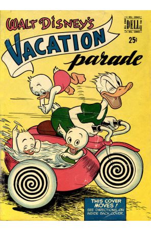 Walt Disney's Vacation Parade 1 published by Dell with cover art by Carl Buettner