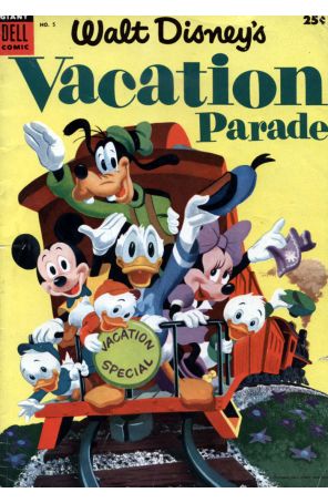 Walt Disney's Vacation Parade 5 published by Dell with cover art by Paul Murry