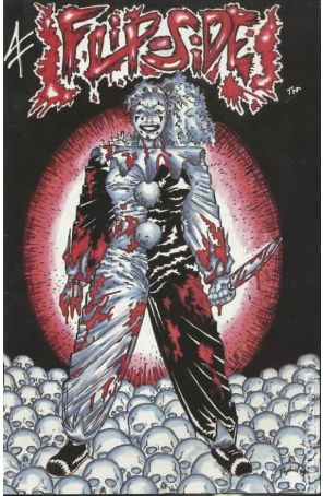 Flip-Side 1 published by Delusion with cover art by Raphael Barrington