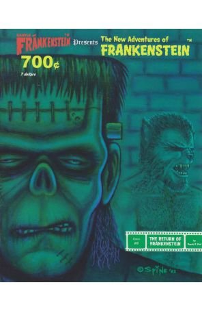 Castle of Frankenstein Presents The New Adventures of Frankenstein 8 published by Dennis Druktenis