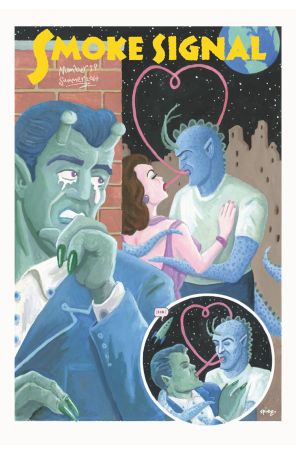 Smoke Signal 19 published by Desert Island with cover art by art spiegelman