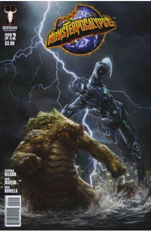 Monsterpocalypse 2 published by Desperado with cover art by Marek Okon