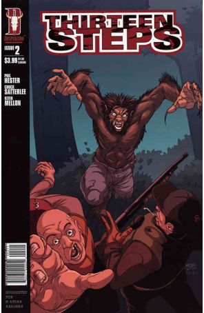 Thirteen Steps 2 published by Desperado with cover art by Kevin Mellon