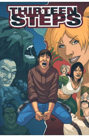 Thirteen Steps TPB 1 published by Desperado with cover art by Kevin Mellon