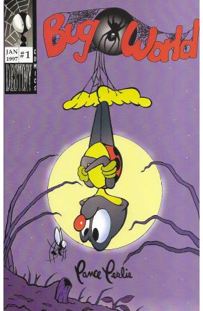 Bugworld 1 published by Destiny with cover art by Lance Leslie