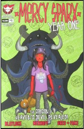 Mercy Sparx: Year One 1C published by Devil's Due with cover art by Josh Blaylock