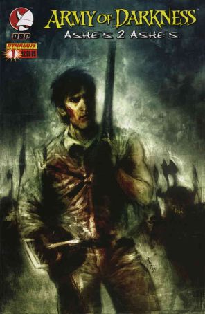 Army of Darkness: Ashes 2 Ashes 1B published by Devil's Due with cover art by Ben Templesmith