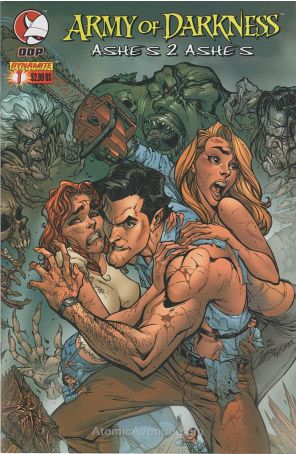 Army of Darkness: Ashes 2 Ashes 1F published by Devil's Due with cover art by J. Scott Campbell