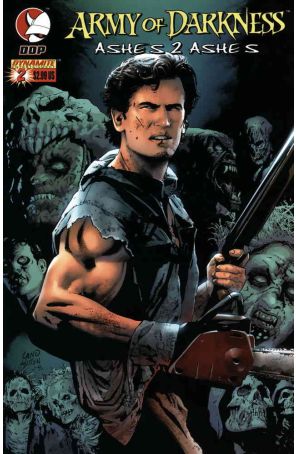 Army of Darkness: Ashes 2 Ashes 2A published by Devil's Due with cover art by Greg Land