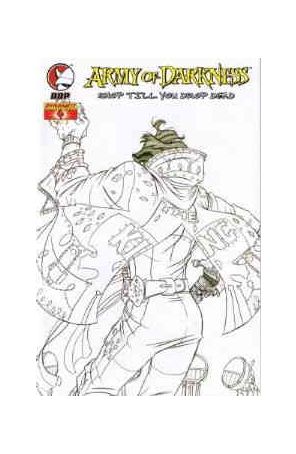 Army of Darkness: Shop Till You Drop Dead 4B published by Devil's Due with cover art by Nick Bradshaw