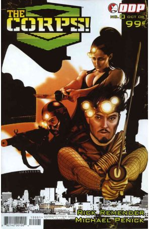 The Corps 0 published by Devil's Due with cover art by Tony Shasteen