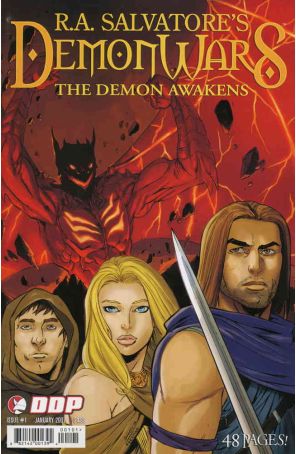 DemonWars Comic Book (Vol.1) 1A published by Devil's Due with cover art by Tim Seeley