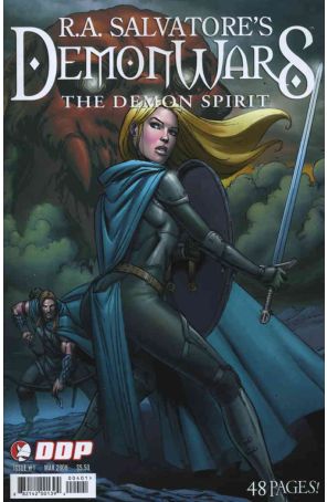 DemonWars The Demon Spirit Comic Book (Vol. 2) 1A published by Devil's Due with cover art by Tim Seeley