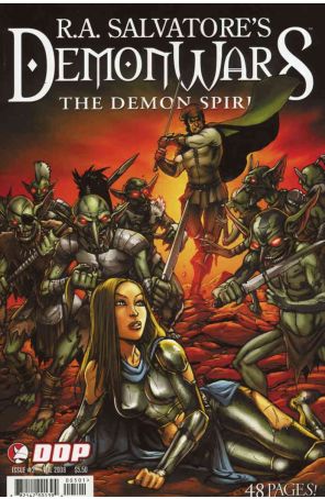 DemonWars The Demon Spirit Comic Book (Vol. 2) 2A published by Devil's Due with cover art by Tim Seeley