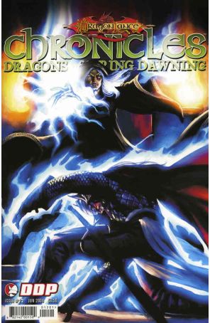 Dragonlance: Chronicles (Vol. 3) 12A published by Devil's Due with cover art by Jeremy Roberts