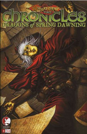Dragonlance: Chronicles (Vol. 3) 2A published by Devil's Due with cover art by Steve Kurth