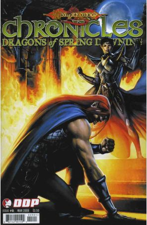 Dragonlance: Chronicles (Vol. 3) 9A published by Devil's Due with cover art by Jeremy Roberts