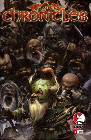 Dragonlance: Chronicles 4A published by Devil's Due with cover art by Steve Kurth
