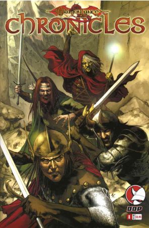 Dragonlance: Chronicles 8A published by Devil's Due with cover art by Steve Kurth