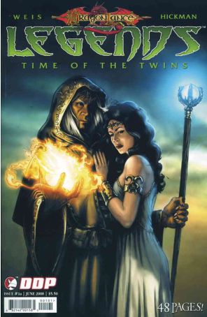 Dragonlance: Legends Comic Book 1A published by Devil's Due with cover art by Jeremy Roberts