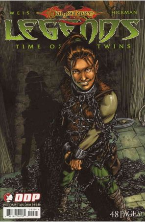 Dragonlance: Legends Comic Book 2A published by Devil's Due with cover art by Tyler Walpole