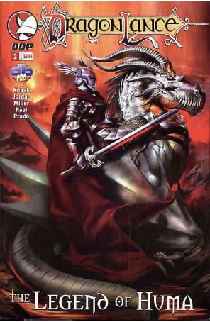 Dragonlance: The Legend of Huma 2 published by Devil's Due with cover art by Nghia Lam