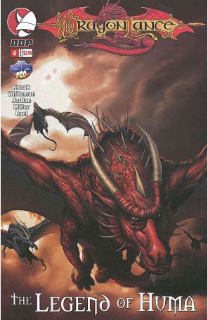 Dragonlance: The Legend of Huma 4 published by Devil's Due with cover art by Rael Lyra