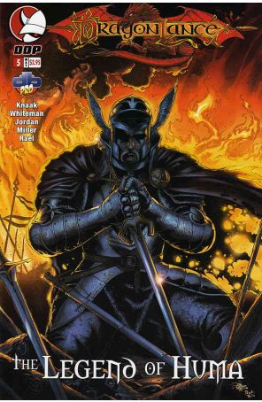 Dragonlance: The Legend of Huma 5 published by Devil's Due with cover art by Joe Prado