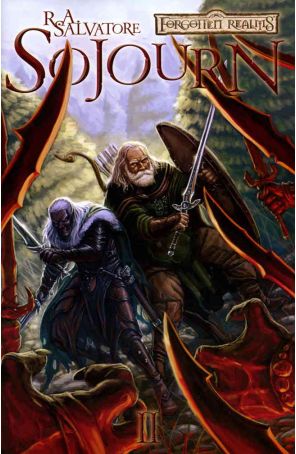 Forgotten Realms: Sojourn 2B published by Devil's Due with cover art by Tyler Walpole