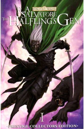 Forgotten Realms: The Halfling's Gem 1B published by Devil's Due with cover art by Tyler Walpole