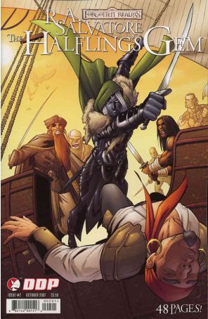Forgotten Realms: The Halfling's Gem 2A published by Devil's Due with cover art by Tim Seeley
