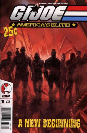 G.I. Joe Comic Book (Vol. 2) 0 published by Devil's Due with cover art by Stefano Caselli and Evan Sult