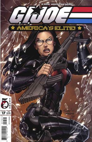 G.I. Joe Comic Book (Vol. 2) 17 published by Devil's Due with cover art by Tim Seeley